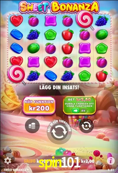 spin101 — Sweet Bonanza slot | Play on Android APK & iPhone for real money | Pragmatic Play